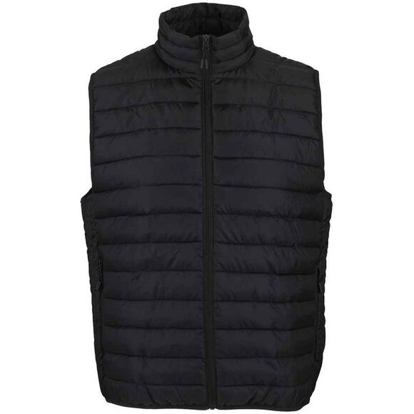 SOLS Mens Stream Body Warmer / Black - Picture 1 of 3